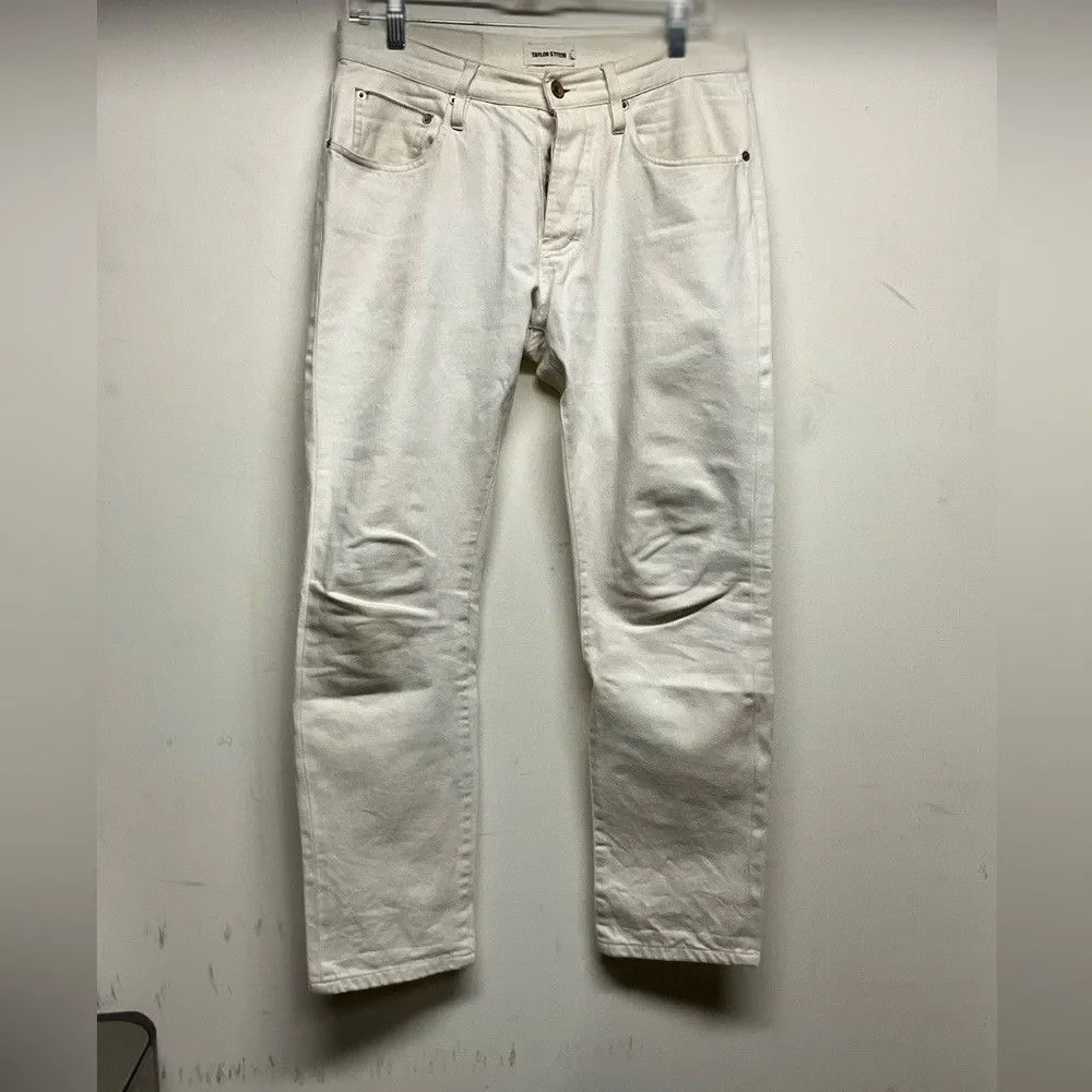 Men's White Jeans